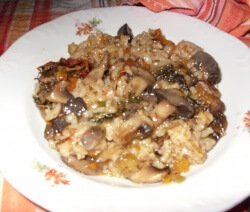 Ориз с манатарки и праз лук