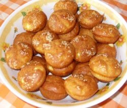 Солени мъфини в купа