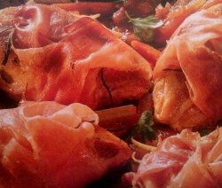 пилешки гърди в було от шунка