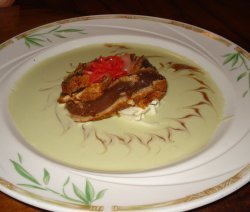 птиче масло със сос от масло