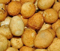 пържени варени яйца